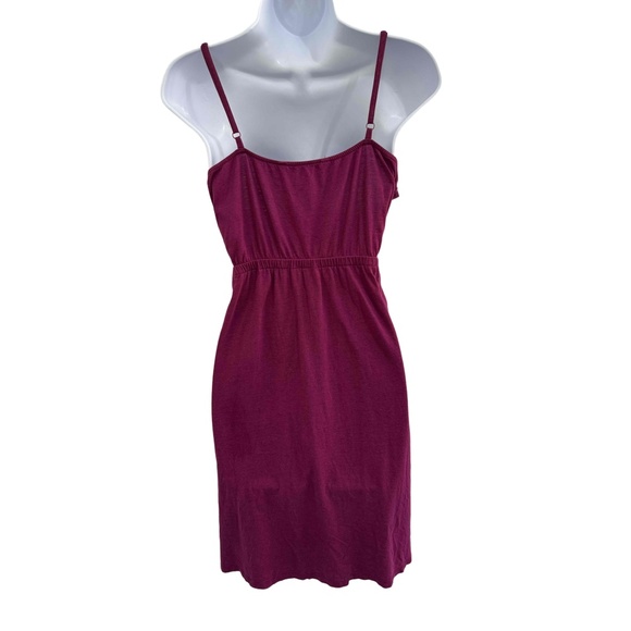 Old Navy Purple Ruffled Neckline Sleeveless Spaghetti Straps Sundress Dress L - Picture 2 of 6